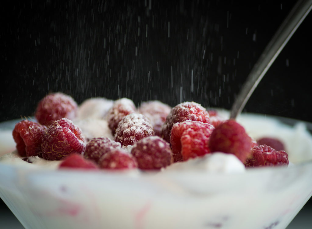 Framboises du jardin